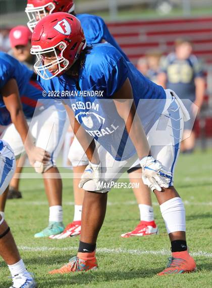 Thumbnail 1 in Freedom @ Newton-Conover (Scrimmage) photogallery.