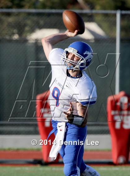 Thumbnail 3 in St. Vincent de Paul @ Salesian College Preparatory (CIF NCS D5 Playoffs) photogallery.