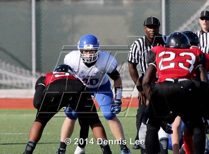 Thumbnail 2 in St. Vincent de Paul @ Salesian College Preparatory (CIF NCS D5 Playoffs) photogallery.