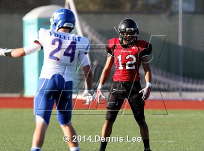 Thumbnail 1 in St. Vincent de Paul @ Salesian College Preparatory (CIF NCS D5 Playoffs) photogallery.