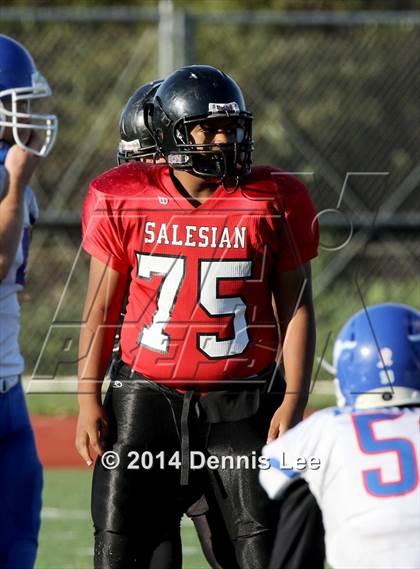 Thumbnail 1 in St. Vincent de Paul @ Salesian College Preparatory (CIF NCS D5 Playoffs) photogallery.