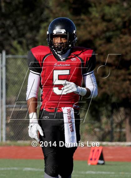 Thumbnail 2 in St. Vincent de Paul @ Salesian College Preparatory (CIF NCS D5 Playoffs) photogallery.