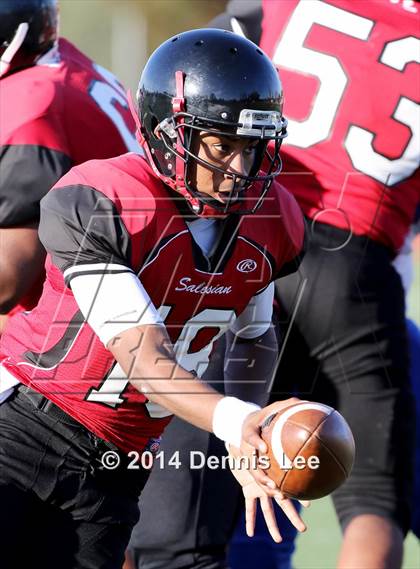 Thumbnail 3 in St. Vincent de Paul @ Salesian College Preparatory (CIF NCS D5 Playoffs) photogallery.