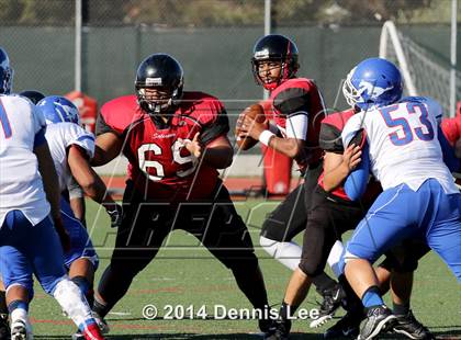Thumbnail 3 in St. Vincent de Paul @ Salesian College Preparatory (CIF NCS D5 Playoffs) photogallery.