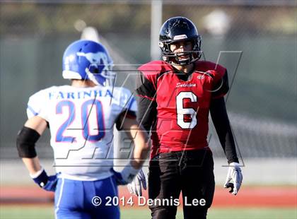 Thumbnail 1 in St. Vincent de Paul @ Salesian College Preparatory (CIF NCS D5 Playoffs) photogallery.