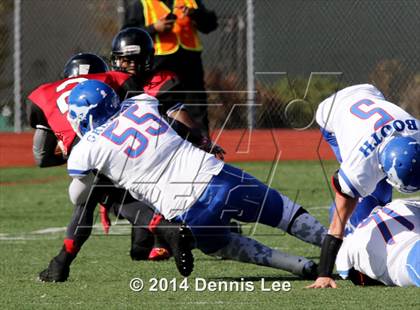 Thumbnail 1 in St. Vincent de Paul @ Salesian College Preparatory (CIF NCS D5 Playoffs) photogallery.