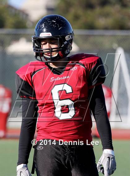 Thumbnail 3 in St. Vincent de Paul @ Salesian College Preparatory (CIF NCS D5 Playoffs) photogallery.