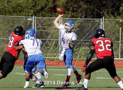 Thumbnail 2 in St. Vincent de Paul @ Salesian College Preparatory (CIF NCS D5 Playoffs) photogallery.