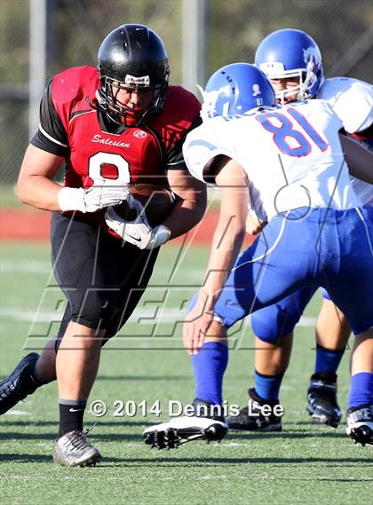 Thumbnail 2 in St. Vincent de Paul @ Salesian College Preparatory (CIF NCS D5 Playoffs) photogallery.