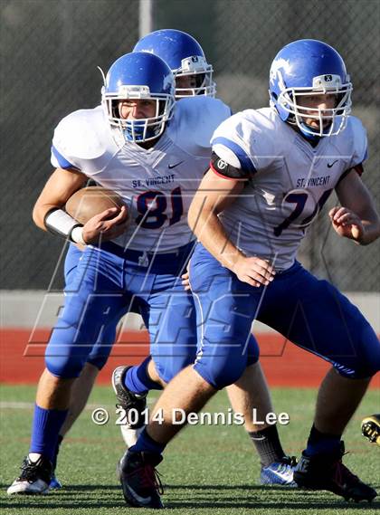 Thumbnail 1 in St. Vincent de Paul @ Salesian College Preparatory (CIF NCS D5 Playoffs) photogallery.
