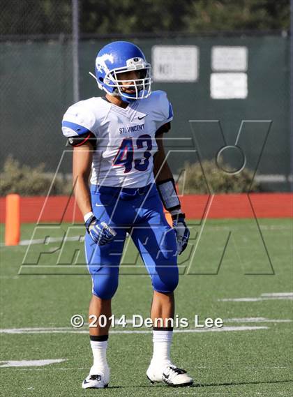 Thumbnail 2 in St. Vincent de Paul @ Salesian College Preparatory (CIF NCS D5 Playoffs) photogallery.