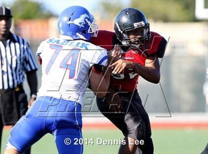 Thumbnail 1 in St. Vincent de Paul @ Salesian College Preparatory (CIF NCS D5 Playoffs) photogallery.