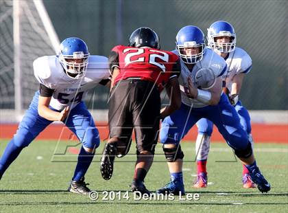 Thumbnail 2 in St. Vincent de Paul @ Salesian College Preparatory (CIF NCS D5 Playoffs) photogallery.
