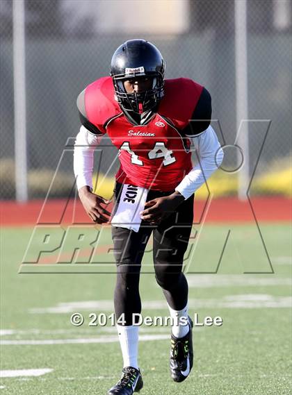 Thumbnail 1 in St. Vincent de Paul @ Salesian College Preparatory (CIF NCS D5 Playoffs) photogallery.