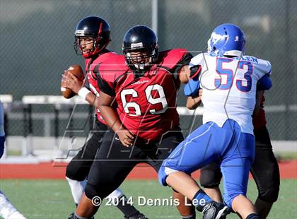 Thumbnail 2 in St. Vincent de Paul @ Salesian College Preparatory (CIF NCS D5 Playoffs) photogallery.