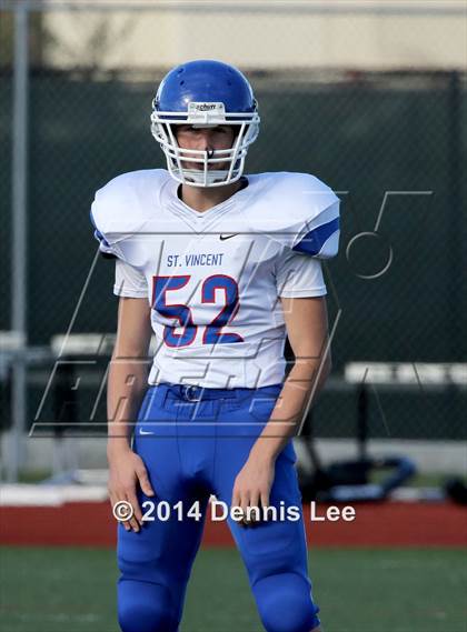 Thumbnail 1 in St. Vincent de Paul @ Salesian College Preparatory (CIF NCS D5 Playoffs) photogallery.