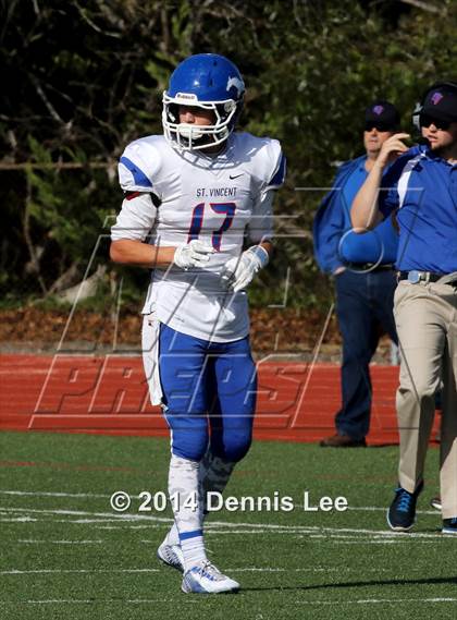 Thumbnail 1 in St. Vincent de Paul @ Salesian College Preparatory (CIF NCS D5 Playoffs) photogallery.