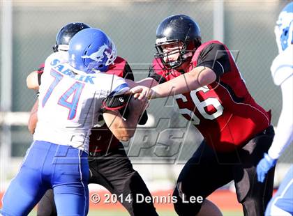 Thumbnail 1 in St. Vincent de Paul @ Salesian College Preparatory (CIF NCS D5 Playoffs) photogallery.