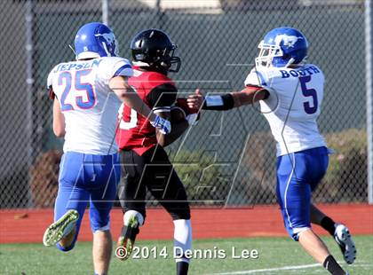 Thumbnail 3 in St. Vincent de Paul @ Salesian College Preparatory (CIF NCS D5 Playoffs) photogallery.