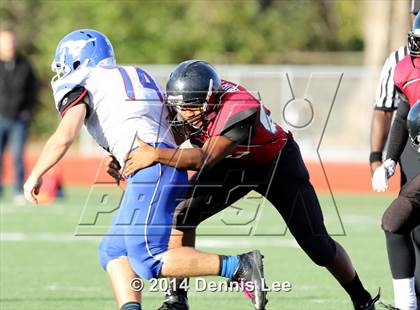 Thumbnail 2 in St. Vincent de Paul @ Salesian College Preparatory (CIF NCS D5 Playoffs) photogallery.