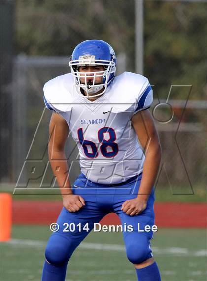 Thumbnail 2 in St. Vincent de Paul @ Salesian College Preparatory (CIF NCS D5 Playoffs) photogallery.
