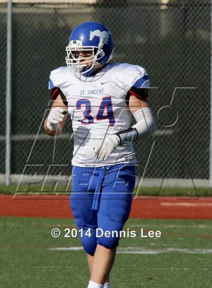 Thumbnail 2 in St. Vincent de Paul @ Salesian College Preparatory (CIF NCS D5 Playoffs) photogallery.