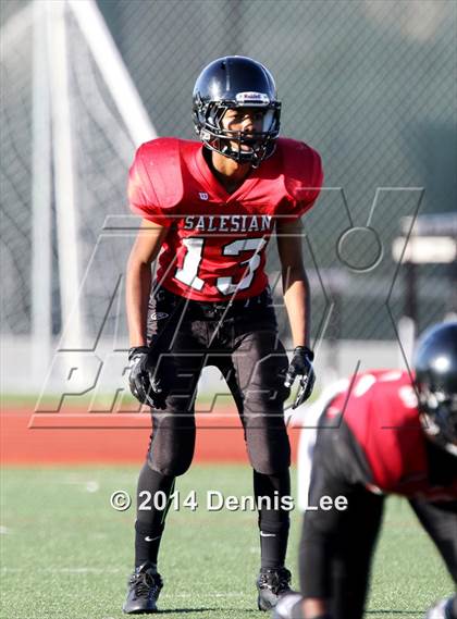 Thumbnail 3 in St. Vincent de Paul @ Salesian College Preparatory (CIF NCS D5 Playoffs) photogallery.