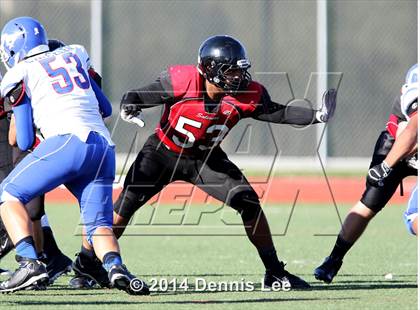 Thumbnail 1 in St. Vincent de Paul @ Salesian College Preparatory (CIF NCS D5 Playoffs) photogallery.