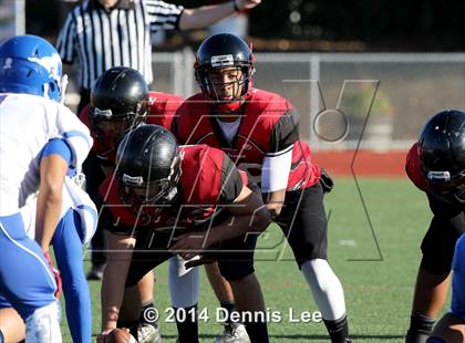 Thumbnail 2 in St. Vincent de Paul @ Salesian College Preparatory (CIF NCS D5 Playoffs) photogallery.