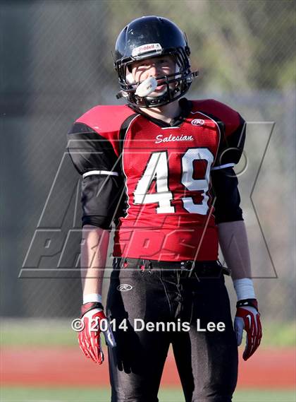 Thumbnail 1 in St. Vincent de Paul @ Salesian College Preparatory (CIF NCS D5 Playoffs) photogallery.