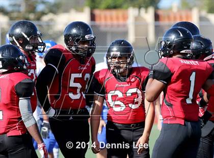 Thumbnail 1 in St. Vincent de Paul @ Salesian College Preparatory (CIF NCS D5 Playoffs) photogallery.