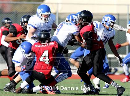 Thumbnail 2 in St. Vincent de Paul @ Salesian College Preparatory (CIF NCS D5 Playoffs) photogallery.
