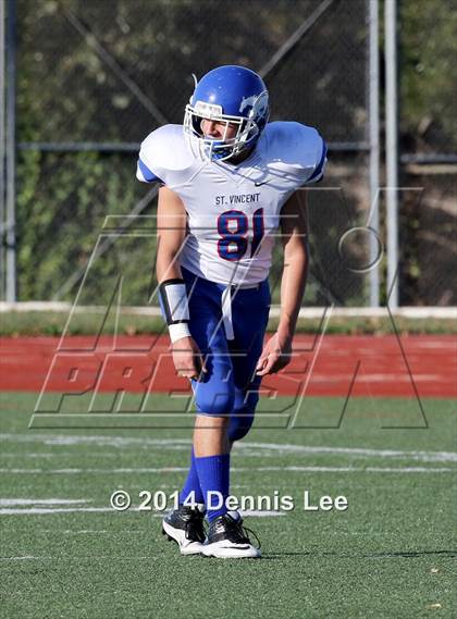 Thumbnail 2 in St. Vincent de Paul @ Salesian College Preparatory (CIF NCS D5 Playoffs) photogallery.