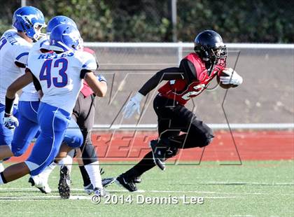 Thumbnail 3 in St. Vincent de Paul @ Salesian College Preparatory (CIF NCS D5 Playoffs) photogallery.