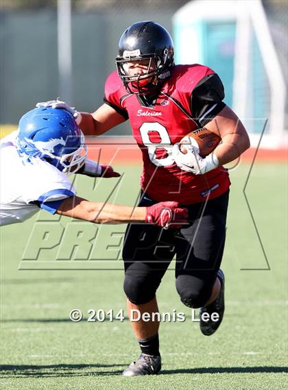 Thumbnail 1 in St. Vincent de Paul @ Salesian College Preparatory (CIF NCS D5 Playoffs) photogallery.