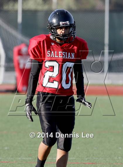 Thumbnail 3 in St. Vincent de Paul @ Salesian College Preparatory (CIF NCS D5 Playoffs) photogallery.
