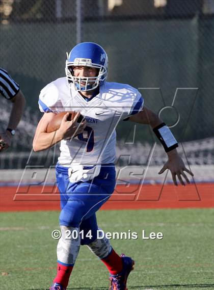 Thumbnail 2 in St. Vincent de Paul @ Salesian College Preparatory (CIF NCS D5 Playoffs) photogallery.
