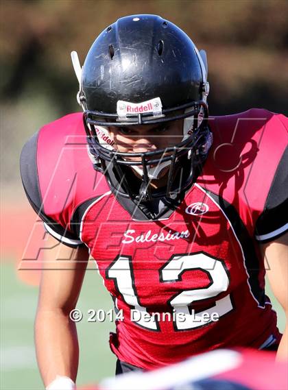 Thumbnail 2 in St. Vincent de Paul @ Salesian College Preparatory (CIF NCS D5 Playoffs) photogallery.