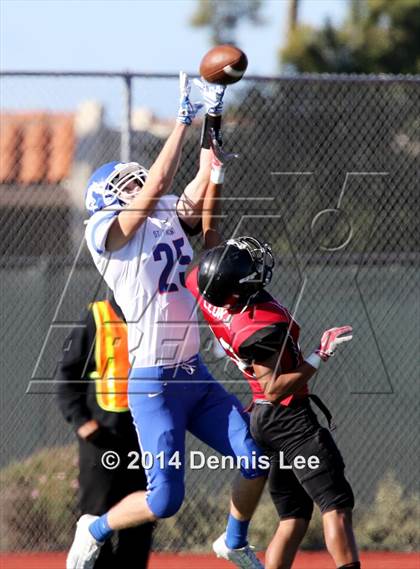 Thumbnail 3 in St. Vincent de Paul @ Salesian College Preparatory (CIF NCS D5 Playoffs) photogallery.