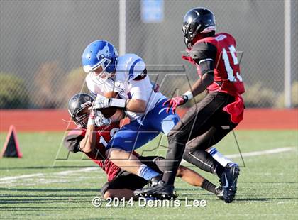 Thumbnail 3 in St. Vincent de Paul @ Salesian College Preparatory (CIF NCS D5 Playoffs) photogallery.