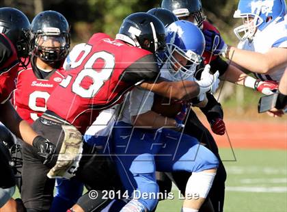 Thumbnail 3 in St. Vincent de Paul @ Salesian College Preparatory (CIF NCS D5 Playoffs) photogallery.