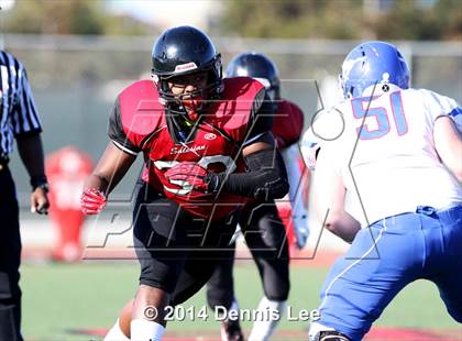 Thumbnail 2 in St. Vincent de Paul @ Salesian College Preparatory (CIF NCS D5 Playoffs) photogallery.