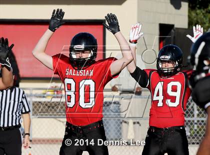 Thumbnail 3 in St. Vincent de Paul @ Salesian College Preparatory (CIF NCS D5 Playoffs) photogallery.