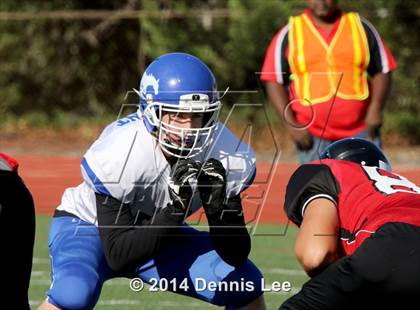 Thumbnail 1 in St. Vincent de Paul @ Salesian College Preparatory (CIF NCS D5 Playoffs) photogallery.