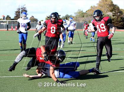 Thumbnail 3 in St. Vincent de Paul @ Salesian College Preparatory (CIF NCS D5 Playoffs) photogallery.