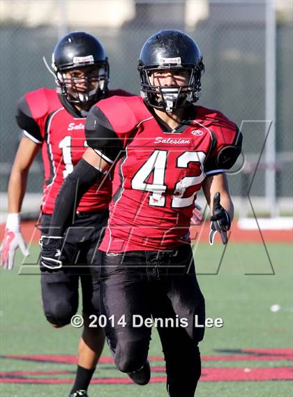 Thumbnail 3 in St. Vincent de Paul @ Salesian College Preparatory (CIF NCS D5 Playoffs) photogallery.