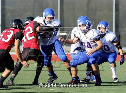 Thumbnail 2 in St. Vincent de Paul @ Salesian College Preparatory (CIF NCS D5 Playoffs) photogallery.