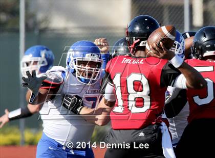 Thumbnail 2 in St. Vincent de Paul @ Salesian College Preparatory (CIF NCS D5 Playoffs) photogallery.