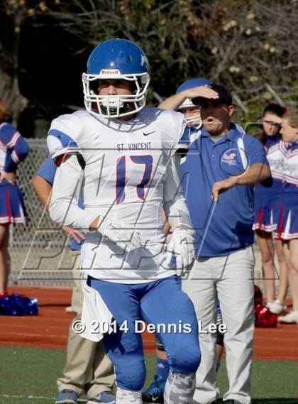 Thumbnail 2 in St. Vincent de Paul @ Salesian College Preparatory (CIF NCS D5 Playoffs) photogallery.