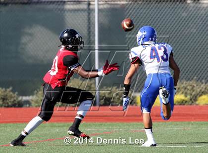 Thumbnail 3 in St. Vincent de Paul @ Salesian College Preparatory (CIF NCS D5 Playoffs) photogallery.